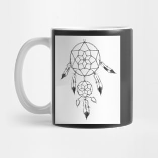 Dream catcher, traditional symbol of Native americans. Mug